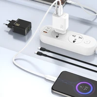 Dudao A27 25W GaN USB-C sieninis įkroviklis - juodas