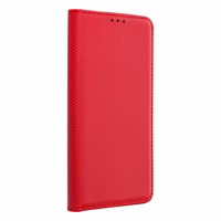SMART CASE knygos tipo dėklas telefonui XIAOMI Redmi A1 / Redmi A2 raudonas