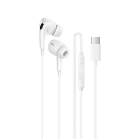 Borofone Ausinės BM100 Pro Fuente su mikrofonu Type C (DAC) baltos