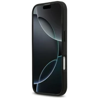Mercedes paprastos lygios odos magnetinis dėklas telefonui iPhone 17 - juodas