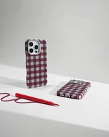 Benks Magnetinis Armor Vichy Kevlar Dėklas telefonui (RF65) iPhone 16 Pro raudonas