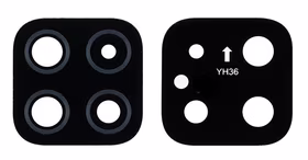 Samsung A225 A22 4G kameros stikliukas Black (only lens) ORG
