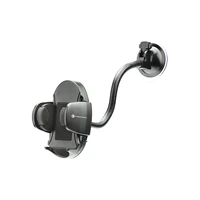 FORCELL F-GRIP Oval 27 cm automobilio laikiklis priekinio stiklo / prietaisų skydelio / oro angai juodas