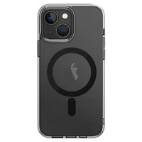 Uniq LifePro Xtreme Magclick Charging dėklas telefonui iPhone 14 Plus - pilkas ir juodas