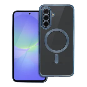 ELECTRO MAG COVER dėklas telefonui suderinamas su Magnetiniu MagSafe SAMSUNG A36 titano mėlyna