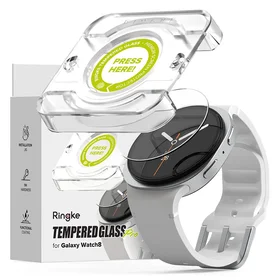 Ringke Tempered Glass Pro 2-rinkinys Samsung Galaxy Watch 8 40mm - skaidrus
