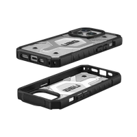 UAG Pathfinder MagSafe dėklas iPhone 15 Pro - skaidrus