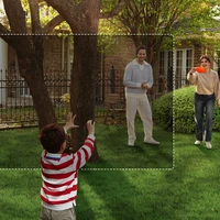 Baseus Security N1 Plus Dual 2K lauko stebėjimo rinkinys (2 kameros) – Baltas