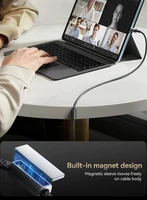 USB kabelis Joyroom SA-50 USB-C to Lightning 30W 1.2m tamsiai pilkas