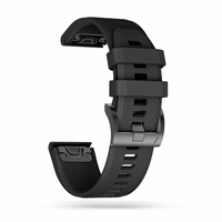 TECH-PROTECT SMOOTH GARMIN FENIX 3 / 5X / 3HR / 5X PLUS / 6X / 6X PRO / 7X juodas