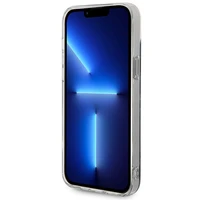 Rinkinys Guess GUBPP14MHMEACSK dėklas + įkroviklis iPhone 14 Plus 6.7" juodas/kietas dėklas Marmuras Magnetinis