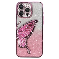 Tel Protect Butterfly Water dėklas telefonui Iphone 17 rožinis