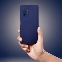 Minkštas dėklas telefonui XIAOMI Redmi Note 14 Pro 4G tamsiai mėlynas