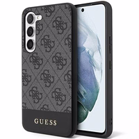 Guess 4G Stripe Collection dėklas telefonui Samsung Galaxy S24+ - juodas