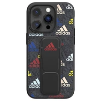 Adidas SP Dėklas telefonui Grip iPhone 14 Pro juodas/juodas/spalvingas 50251