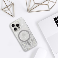 Tel Protect Moonlite Magsafe dėklas Samsung Galaxy S25 Edge sidabrinis skaidrus