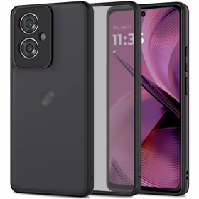 Tech-Protect MagMat dėklas telefonui Motorola Moto G55 - matinės juodos spalvos