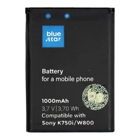 Baterija Sony Ericsson K750i / W800 / W550i / Z300 1000 mAh Blue Star Premium