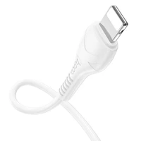 Kabelis USB C į Lightning Hoco PD 27W 1 m X37 baltas