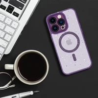 Tel Protect Magnetinis Splash matinis dėklas telefonui Iphone 15 Pro Max (m) - violetinis