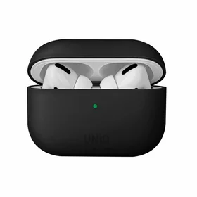 Uniq Lino silikoninis dėklas AirPods Pro - juodas