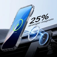 ESR Classic Hybrid Kickstand Halolock MagSafe Dėklų rinkinys + Apsauginis stiklas skirtas iPhone 16 Plus – skaidrus