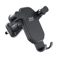 BLUE STAR gravitacinis automobilinis laikiklis oro angai TRIANGULAR, juodas