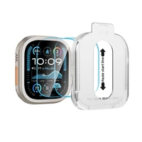 Tech-Protect Easy Set+ grūdintas stiklas 2 rinkinys Apple Watch Ultra 1/2 49mm - skaidrus