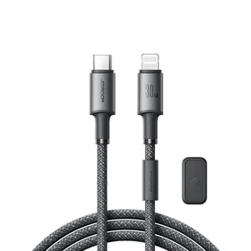 USB kabelis Joyroom SA-50 USB-C to Lightning 30W 1.2m tamsiai pilkas