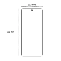 LCD apsauginis stikliukas 9H Xiaomi Redmi Note 12S