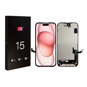Ekranas Apple iPhone 15 su lietimui jautriu stikliuku JH INCELL FHD (removable IC)