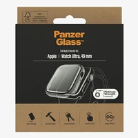PanzerGlass pilno korpuso dėklas Apple Watch Ultra 49mm - permatomas