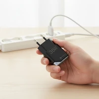 FORCELL F-ENERGY GaN III B135101-E itin plonas kelioninis įkroviklis 1 x Type C + USB A PD QC4.0 3A 35W juodas