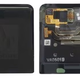 Galinis viršutinis dangtelis Samsung Galaxy Z Flip F700 juodas originalus (used Grade B)