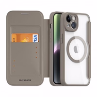 Dėklas Dux Ducis "Skin X Pro" skirtas iPhone 14 Pro Max smėlio spalvos