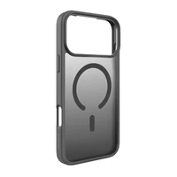 Puro Gradient TPU dėklas suderinamas su MagSafe iPhone 17 Pro Max - pilkas