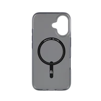 ZAGG Milan Snap dėklas telefonui su Magnetiniu iPhone 16 - žalia/violetinė