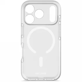 Decoded DropTec skaidrus magnetinis dėklas telefonui iPhone 17 Pro – permatomas