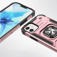 Wozinsky Ring Armor iPhone 14 Plus dėklas telefonui su magnetiniu laikikliu ir žiedu, auksinės spalvos
