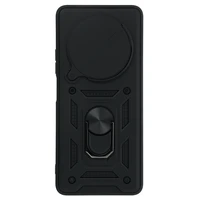Slide Camera Armor dėklas telefonui Xiaomi Redmi A4 juodas