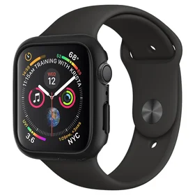 Spigen Thin Fit dėklas Apple Watch 4/5/6/SE (44mm) - juodas