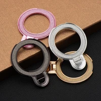 Telefono stovas CIRCLE GLITTER – lipnus – rožinis