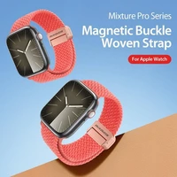 DUX DUCIS MIXTURE PRO elastinė pyninė juosta Apple Watch 38/40/41 mm rožinė