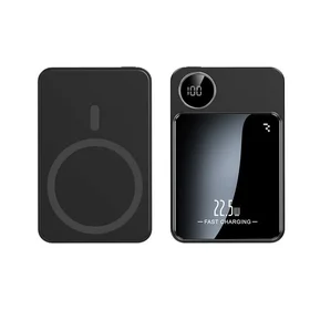 Išorinė baterija Power Bank Reach RR-Y009 22.5W MagSafe 10000mAh juoda