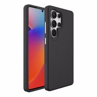 Dėklas Perfectionists Triangle Case Samsung S908 S22 Ultra 5G juodas