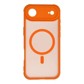 FULL MATTE MAG COVER dėklas telefonui suderinamas su Magnetiniu įkrovimu IPHONE 17 Air hermes oranžinė