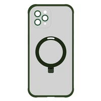 Dėklas telefonui su stovu MagSafe IPhone 11 Pro Max (m) - žalias