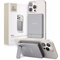 Išorinė baterija Tech-Protect PB14 LifeMag MagSafe 5000 mAh - pilka