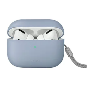 Uniq Lino silikoninis AirPods Pro 2 dėklas - mėlynas