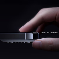 Rock Tempered stiklas Privatumo Full-coverage Anti-static for Iphone 17 Pro